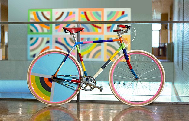 Arte en bicicleta