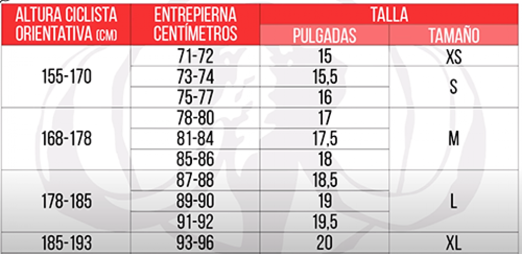 Como Elegir La Talla De Tu Bicicleta La Bicicleta